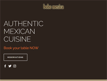 Tablet Screenshot of bohomexica.com